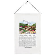 Personalized Tranquility in Nature Calendar Towel
