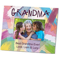 Personalized Grandma I Made It Just For You Frame