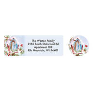 Personalized Praying Angels Address Labels & Envelope Seals 20