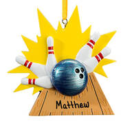 Personalized Bowling Ornament