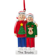 Personalized Family Sweater Ornament