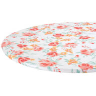 Watercolor Vinyl Elasticized Table Cover by HomeStyle Kitchen™