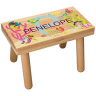 Personalized Under the Sea Children's Step Stool