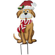 Solar Christmas Dog Stake by Fox River™ Creations