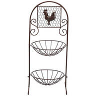 2-Tier Rooster Stand by Home Marketplace