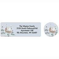 Personalized Embroidered Chapel Labels & Envelope Seals 20
