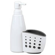 Kitchen Soap Pump with Sponge Holder by Chef's Pride™