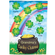 Personalized St. Patrick's Day Garden Flag