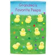 Personalized Easter Garden Flag