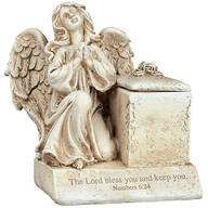 Personalized Resin Angel Prayer Box by Fox River™ Creations