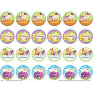 Personalized Children's Easter Stickers, Set of 240