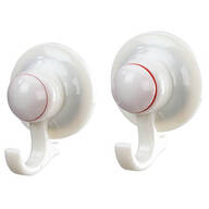 One Touch Suction Hook Set of 2
