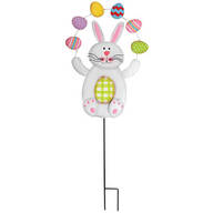 Juggling Easter Bunny Metal Stake by Fox River™ Creations