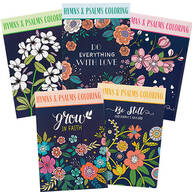 Hymns & Psalms Coloring Books, Set of 5