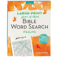 Peace of Mind Bible Word Search: Psalms