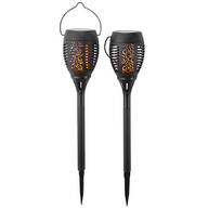 Solar Flame Stakes, Set of 2