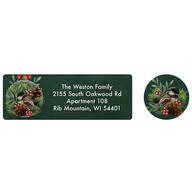 Christmas Delight Address labels and Envelope seals