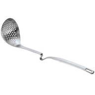 Stainless Steel Slotted Ladle with Rim Rest