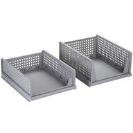 My Home™ Stacking Storage Baskets, Set of 2