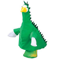 Dinosaur Goose Outfit