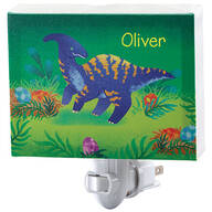 Personalized Children's Dinosaur Night Light