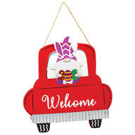 Welcome Gnome Truck Hanger with 6 Interchangeable Accents
