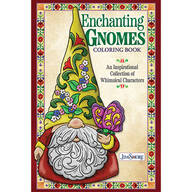 Jim Shore Enchanting Gnomes Coloring Book