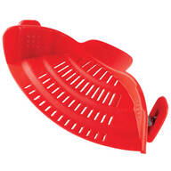 Snap & Strain Clip-On Silicone Colander by Home Marketplace™
