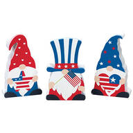 Patriotic Gnomes by Holiday Peak™, Set of 3