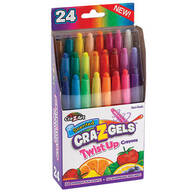 Cra-Z-Art Quality Scented Twist Crayons, Set of 24