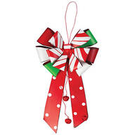 Metal Christmas Bow by Fox River™ Creations