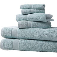 Cotton 6 Piece Bath Towel Set