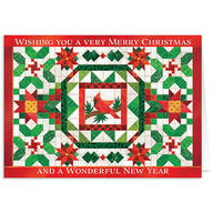 The Christmas Quilt Card