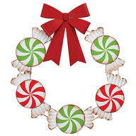 16" Metal Candy Wreath by Fox River™ Creations
