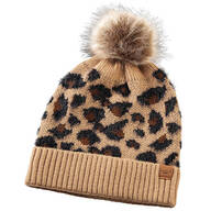 Britt's Knits® Snow Leopard Pom Hat