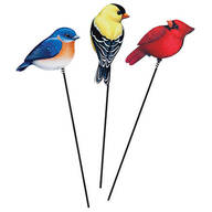 Metal Bird Stakes by Fox River™ Creations, Set of 3