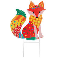 Colorful Metal Animal Yard Stakes by Fox River™ Creations