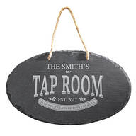 Personalized Tap Room Slate Plaque