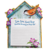 Birdhouse Memo Pad with Magnet