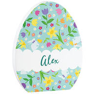 Personalized Floral Easter Egg by Holiday Peak™