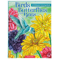 Birds, Butterflies and Bees Coloring Book