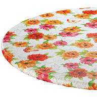 Floral Butterfly Elasticized Table Cover By Chef's Pride™