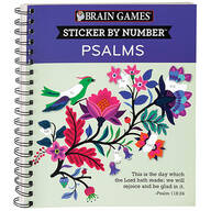 Brain Games® Sticker-by-Number™ Psalms