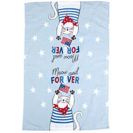 Meow and Forever Kitchen Towel
