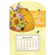 Let It Bee Mini Magnetic Calendar
