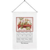 Personalized Blessing Calendar Towel