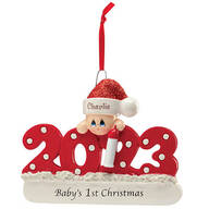 Personalized 2023 Baby's First Christmas Ornament