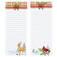 Winter Woodland Notepads, Set of 2
