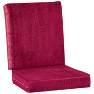Sherpa Covered Gel Cushion for Back and Seat