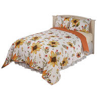 3-Pc. Sunflower Bedspread Set by OakRidge™